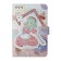 Gift notebook, A6, 112 sheets, color block, with a curly knife, PVC cover, "anime", mix