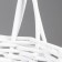 A set of baskets 3 pcs, willow, white