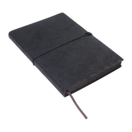 Dated diary 2025, A5, 176 sheets of Escalada, soft cover cover, pancake embossing, liesse, block 70 g/m2, black-3