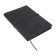 Dated diary 2025, A5, 176 sheets of Escalada, soft cover cover, pancake embossing, liesse, block 70 g/m2, black