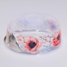 Cover for warming up foods in microwave ovens deco, d = 22 cm, tone color