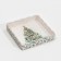 Box for confectionery products with PVC cover "Christmas tree", 15 x 15 x 3 cm, new year