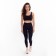 Female leggings, blue color, size 42