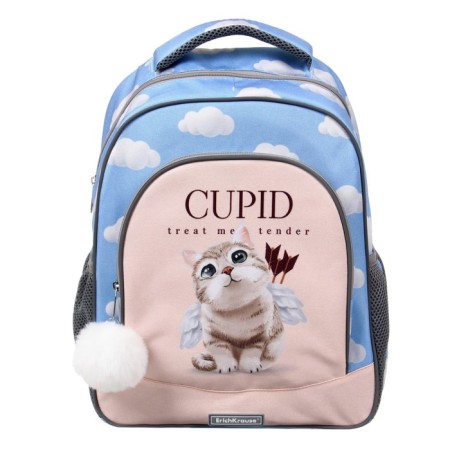 School backpack Erich Krause Ergoline 15l, 39 x 28 x 14 cm, ergonomic back, Cupids 56784-2