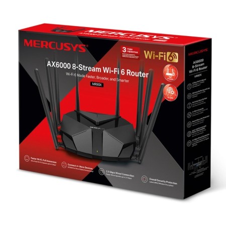 Wi-Fi router Mercusys MR90X (Wi-Fi 6)-2