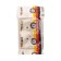 Double socket Kranz ceramics, without grounding, hidden installation, 10a, beige KR-78-0249