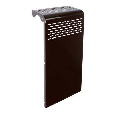 The screen for the cast -iron radiator "Vento" luxury 3MER, 290x610x142 mm, 3 sections, metal, brown