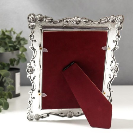 Photo frame 13x18 cm "Roses and enamel" gray 24x18.5 cm-3
