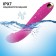 A realistic vibrator, with stimulation of a point G, 22 x3.8 x3.1 cm, pink