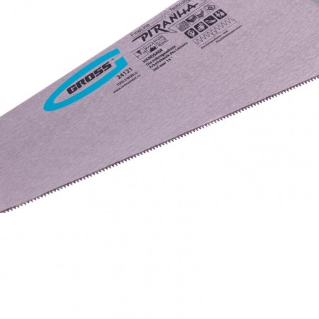 Hacksaw on the laminate Gross Piranha, 360 mm, 15-16 tpi, sharpening 2D, fecal tooth-1