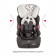 Car Seiger Siger "Cosmo", Lux, group 1/2/3, 9-36 kg, 1-12 years old, color gray-beige elephant