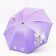 Umbrella fur R48/55 8SP 4sl eponge in/u uf flowers straight handle b/cut mix package