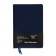 Dated diary 2024, A5, 168 sheets in the ruler, the leatherette "Nebraska", gold cut, blue