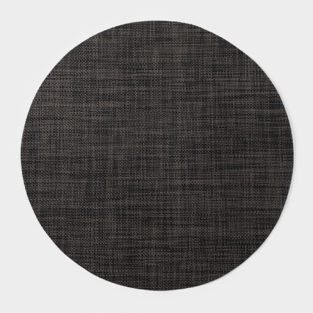 Serving napkin on the table "DI", d = 38 cm, dark brown color