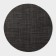 Serving napkin on the table "DI", d = 38 cm, dark brown color