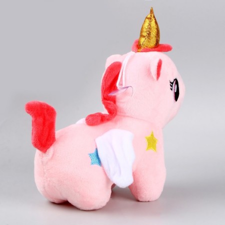 Children's nightlight with a soft toy "Unicorn", mix-3