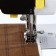 Feet for sewing machines, walking, upper transporter 5 mm, AU-118, 7.5 × 2 × 3.7 cm