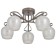 Economic Save Lina 5x60W E27, copper 47x47x27 cm