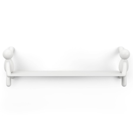 Buddy shelf, 460 × 140 × 150 mm, white color-5