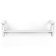 Buddy shelf, 460 × 140 × 150 mm, white color