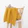 Mushinnoye towel Lovelife, 50*90 cm, mustard, 100% HL, 3-p, 180 g/m2