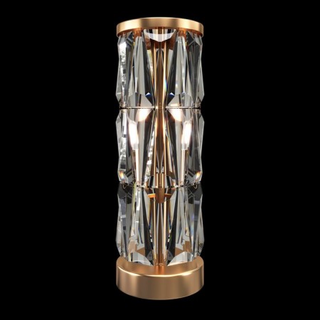 Luminaire desktop Maytoni Mod043TL-02G, 2HE14, 60W, 20x20x58 cm, color gold-2