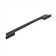 Cappio bracket handle, aluminum, m/o 224 mm, black color with gray insert