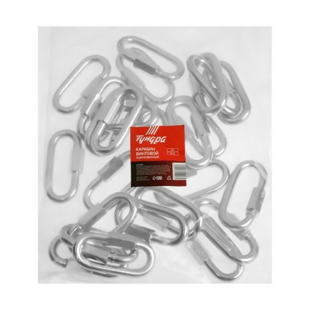 Carabiner of the screw tundra Krep, M10, galvanized-2