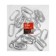 Carabiner of the screw tundra Krep, M10, galvanized