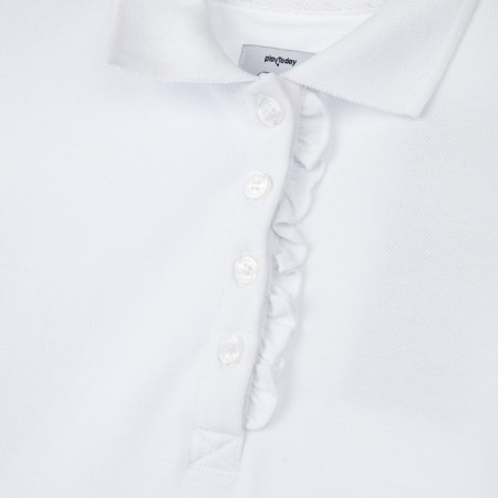 Футболка-поло для девочки, рост 152 см-1