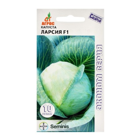 Cabbage Cabbage seeds "Larsia" F1 10pcs* Economy