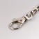 Chain d/keys with a carbine on a ring, silver 0.7x34.5 cm