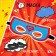 Carnival set "Megaero": a cloak and a mask