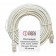 Dori patch cord 4 cat., RJ-45 (M) -RJ-45 (M), 10 m, gray