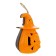 Night Pumpkin LED RGB 3XAG10 7x7x11 cm Risalux