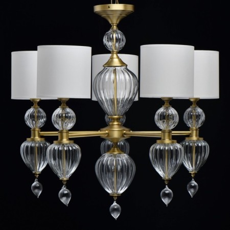 The Odelia chandelier, size 88x312x88 cm, 200W 5XE27 IP 20-7