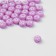 Acrylic bead "drawings" mix, 7 × 4 mm, set 10 g, lilac color