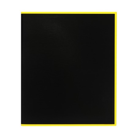 Folder on 4 rings A4, Erichkrause Accent, 35 mm, 1750 μm, black/yellow-2