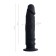 Popo pleasure by toyfa lupi phallimitator, silicone, black color, 12 cm