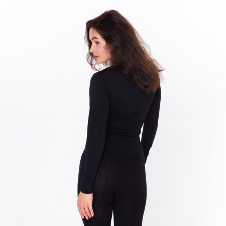 Female thermal underwear (longshit, leggings), black color, size 42-44 (s)-3