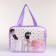 Lightning cosmetic bag, lilac color