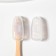 The case for the toothbrushes "Good Day", 3.7 x 2.2 cm.