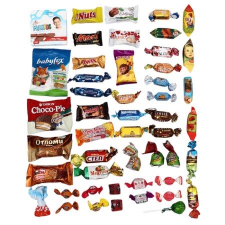 New Year. Gift set of sweets "Banking card", 750 g-4