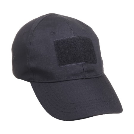 Tactical cap "Storm Tactic" with Velcro, black-1