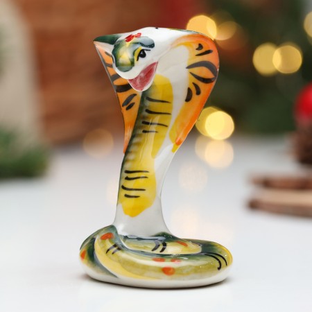 Souvenir "Cobra Eva", Gzhel, Color-1