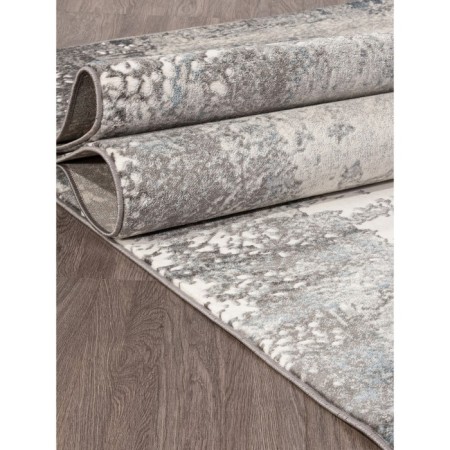 Rectangular carpet Merinos Atlantis, size 120x170 cm, Gray color-1