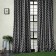 Set of curtains "Tristan", size 170 x 270 cm - 2 pcs, black