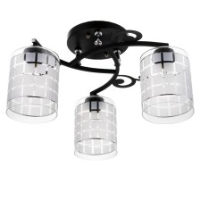 Chandelier 1695/3 E27 40W Black 43x43x2.5 cm Bayerlux