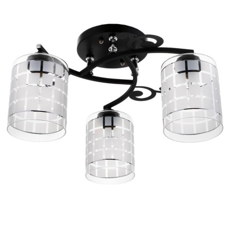 Chandelier 1695/3 E27 40W Black 43x43x2.5 cm Bayerlux