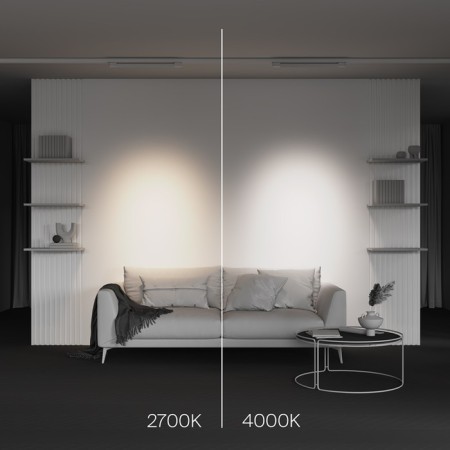 Technical TR195-3-20W4K-M-W POINTS track lamp, 643x35x64 mm, LED, 20W, 1400LM, 4000K, white color-5